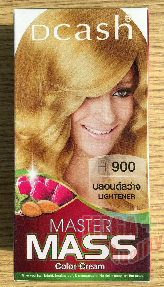 Dcash Master Mass Lightener Color Cream Hair Bright No Tint Excess On The Scalp