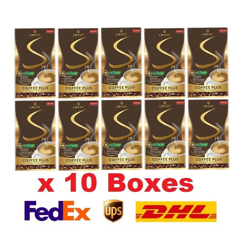 10x Chame Sye Coffee Plus Insant Drink Dietary Supplement Control Weight