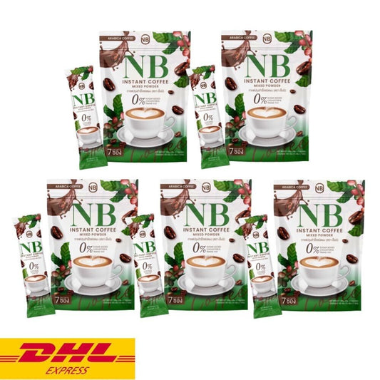 5x NB Instant Coffee Mix Powder Low Calories No Sugar Added Control Hunger