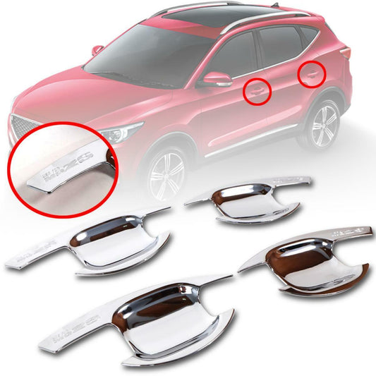 Doors Handle Bowl Cover Chrome 4 Doors Fit MG MG ZS 2017-19