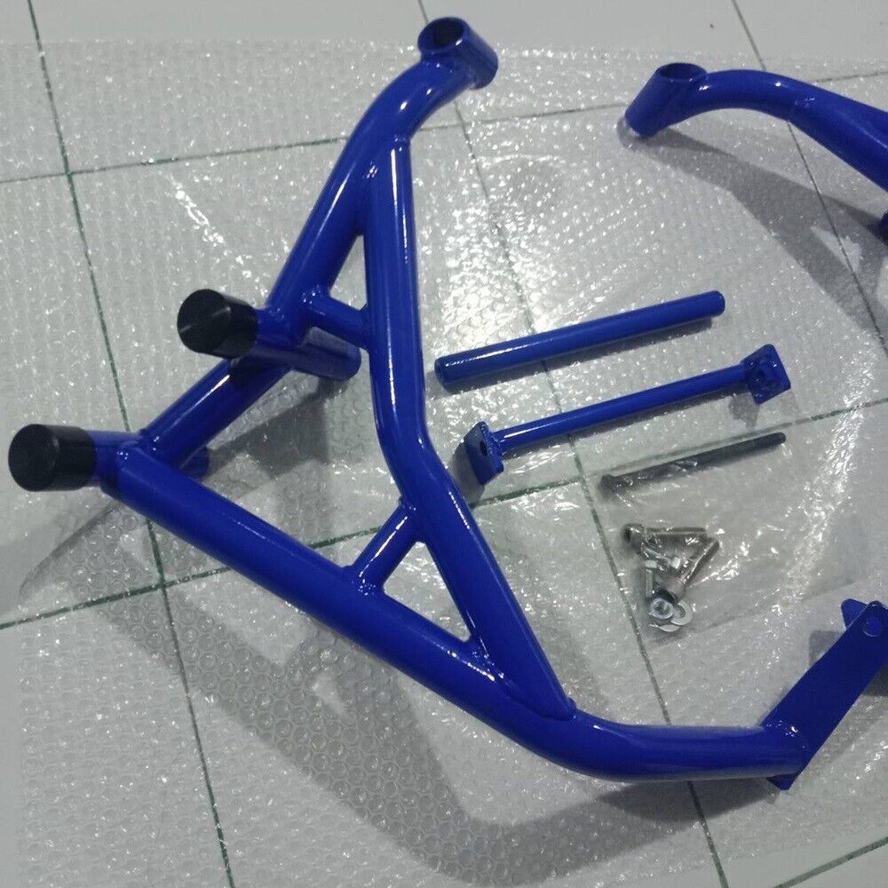 Yamaha MT07 / FZ07 Crash cage Bar Blue Motorcycle Motors Pro Subcage Stunt Part
