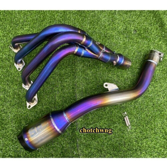 Slip-on Full system Exhaust Z900 Titanium 2.5 Genuine Pipe Muffler Motorcycle