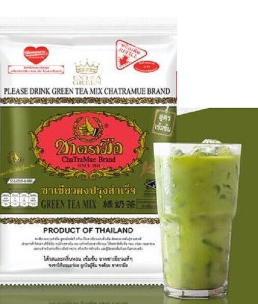 12x 180g. Chatramue Extra Green Green Tea Concentrate Beverage Thai Restaurant