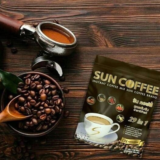 10x Sun Coffee Healthy Instant Coffee Weight Loss 29 in1 Slender No Cholesterol