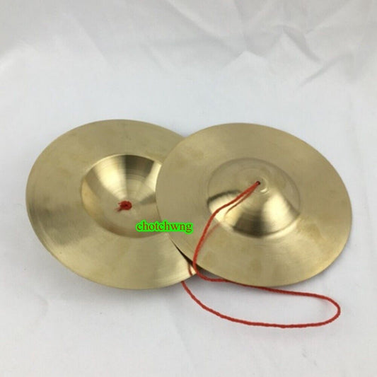 Cymbal Musical Thai Instruments Brass Standard Sound Thai Cymbals Music Size 5 "