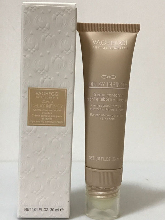 Vagheggi Delay Infinity Eye and Lip Contour Cream + Lip Balm 30ml #ibea