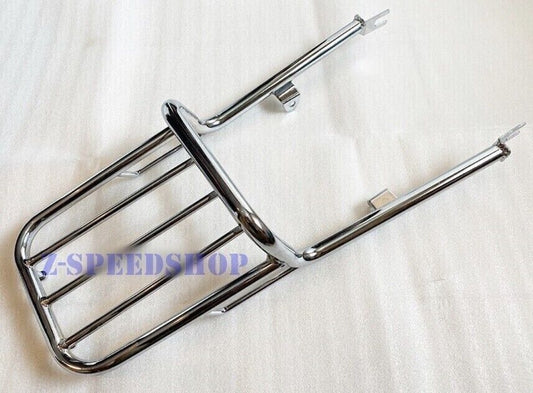 2019 2020 2021 2022 Honda Super Cub C125 Rear Rack Luggage Carry Chromium