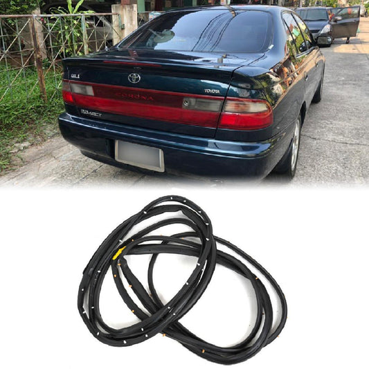 Door Rubber Seal Weatherstrip Front Pair Fit Toyota Corona ST190 1992-1996 Sedan