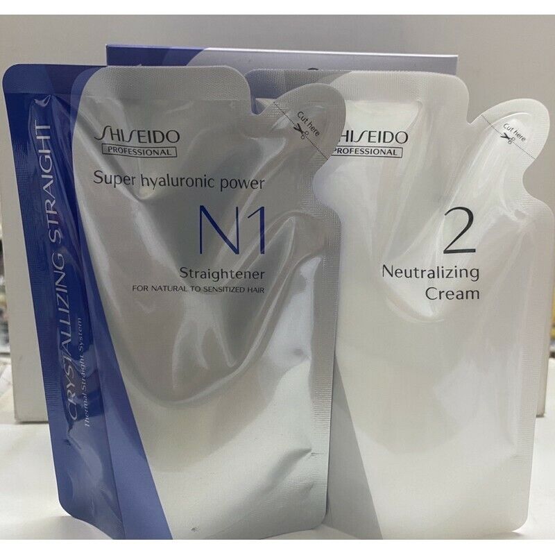 Shiseido Hair Straight Crystallizing N Natural to Sensitized Hair Cream 125ml