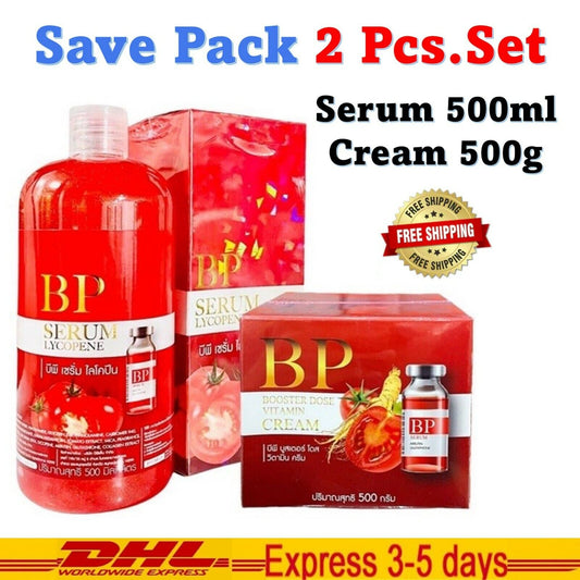 BP SERUM LYCOPENE & BP BOOSTER DOSEVitamin CREAM Radiance Skin