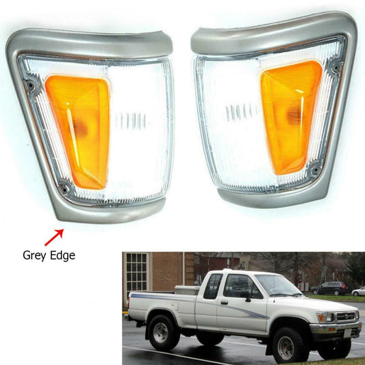 Side Corner Marker Lamp Parking Light LH+RH Pair for Toyota Pickup 1992-95 4WD