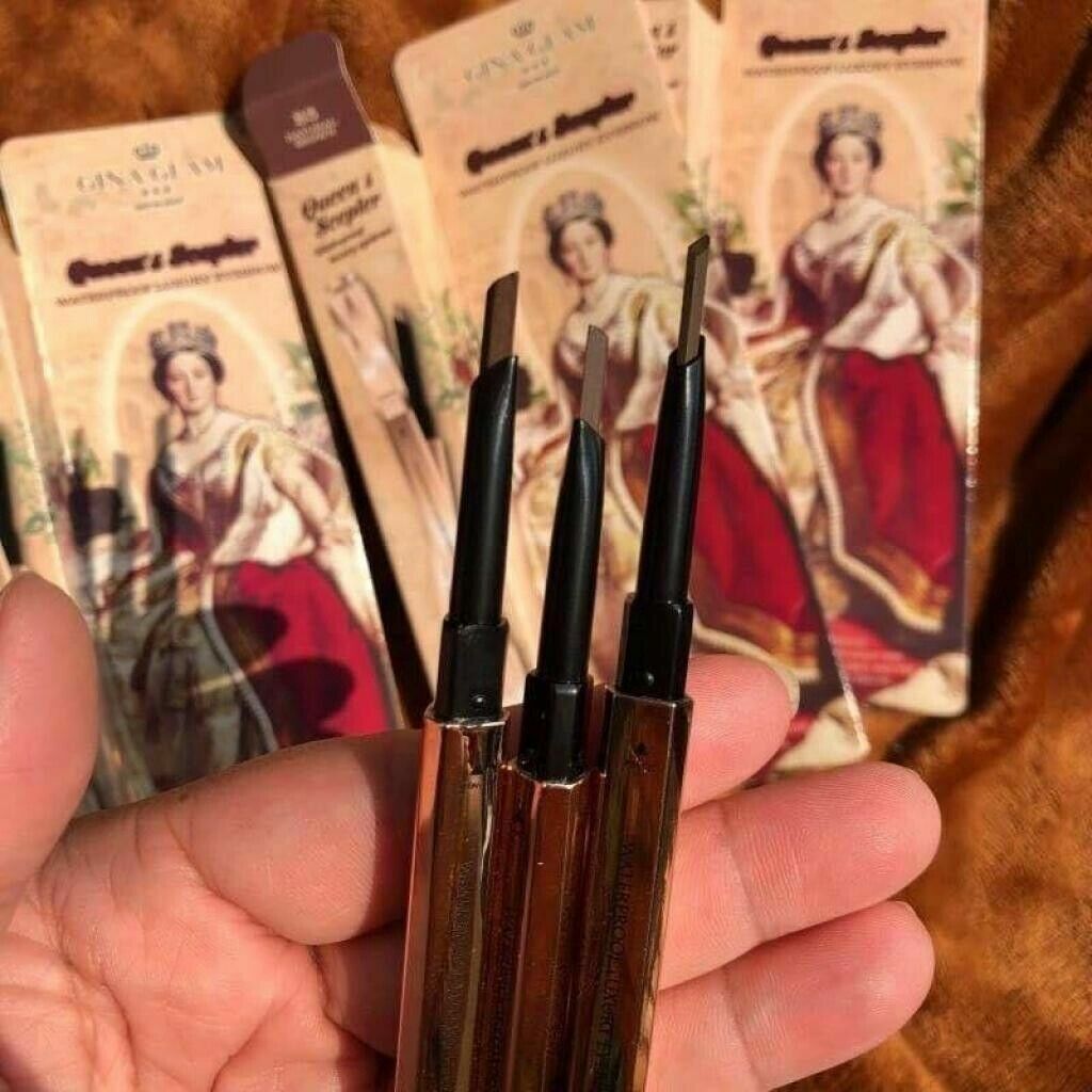 GINA GLAM Queen s Scepter Waterproof Luxury Eyebrow G16 #B2 Light Brown 0.3 g