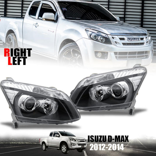 LR Front Head lamp Light Projector For Isuzu D-max RT Pickup 2012-2014