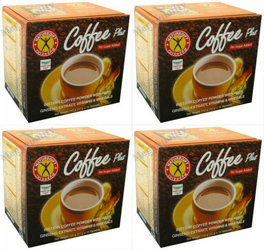 4 x Weight Loss Diet Instant Coffee Plus Ginseng NatureGift 1 box/10 sachets