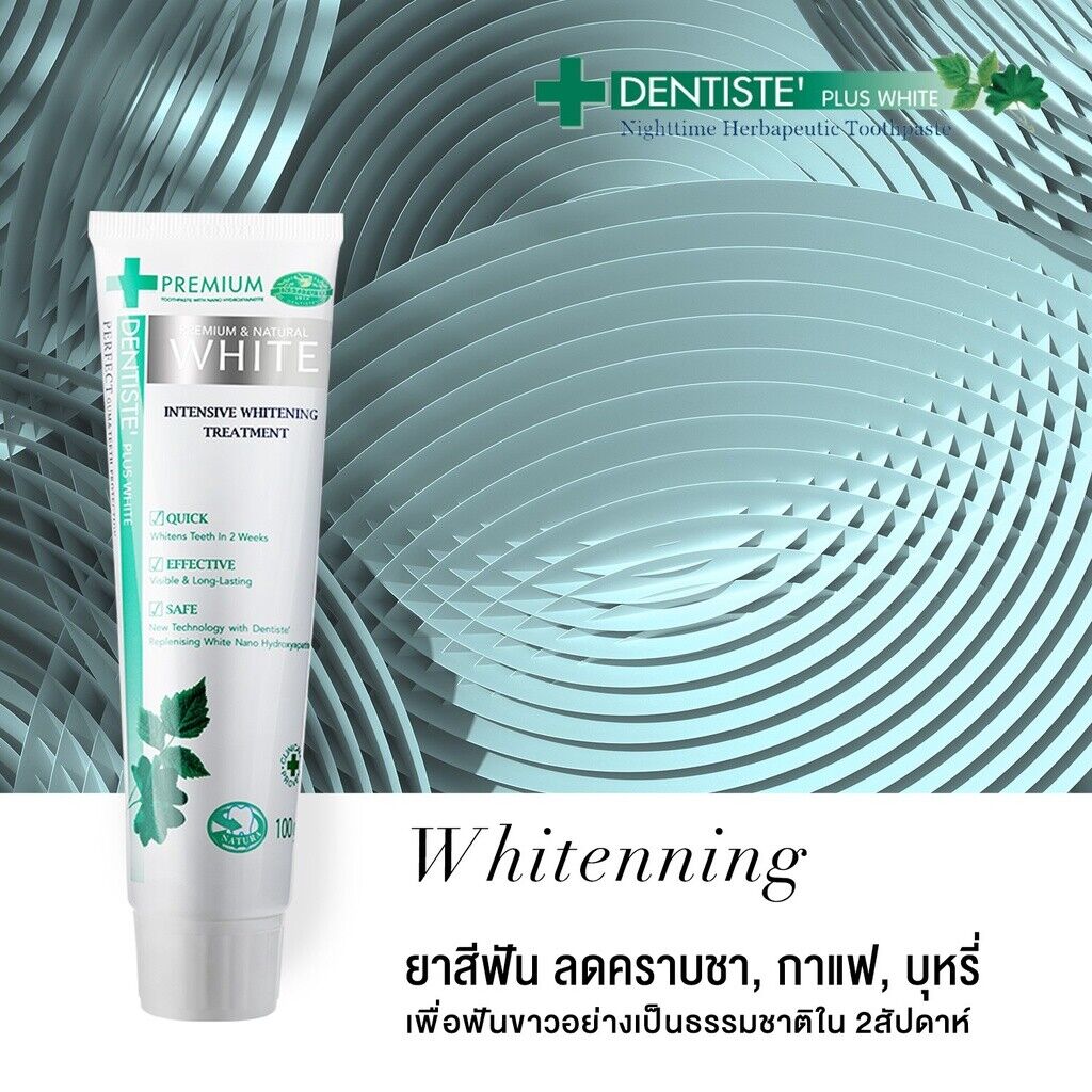 Set Dentiste Mix 4 Formula Toothpaste Original Premium Care Sensitive White 100g