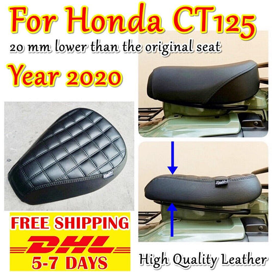 P3 Short Seat For Ct125 Honda Hunter Cub 2021 125 Trail Guard Rack New Black