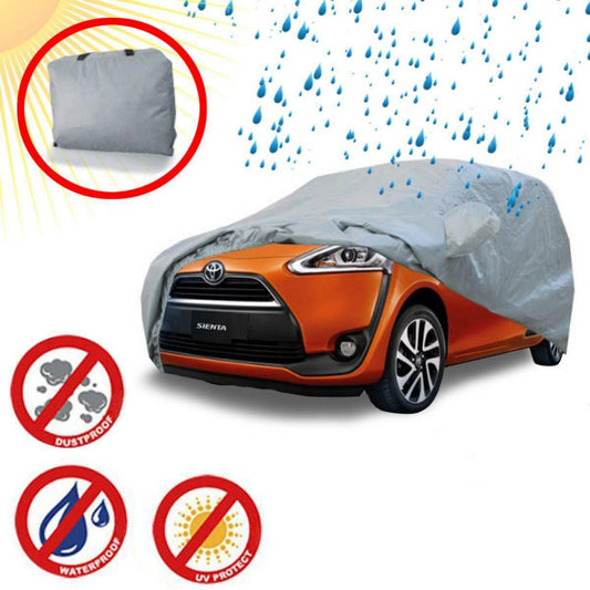 Waterproof Car Cover Rain Sun UV Protection Fit Toyota Sienta 2016-2018