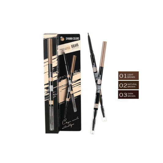 SIVANNA COLORS Brow Arcade Crayon Sources Automatique Eyebrow Pencil HF206 #01