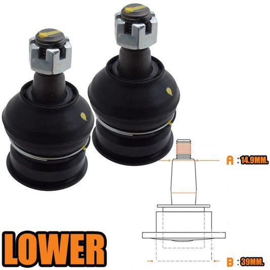 2x Ball Joint Lower For Nissan Sunny Sentra Sentra B13 1990 1991 92-1993