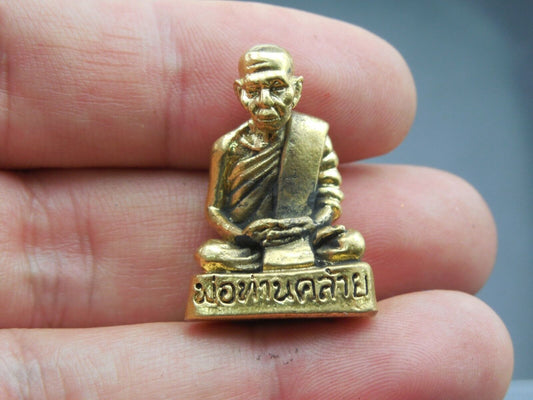 Collectibles Talisman THAI Religion Pendant PHRA LP KLAI Buddhism Statues AMULET