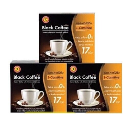 3x NatureGift Instant Black Coffee Plus Vitamins & Minerals Fat, Sugar 0%, Fiber