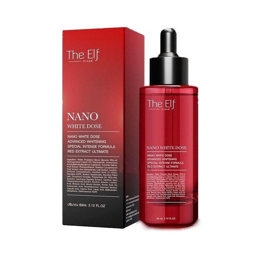 The Elf Nano White Dose Serum Skin Brightening Reduce Dark Spots Nourishing 60ml