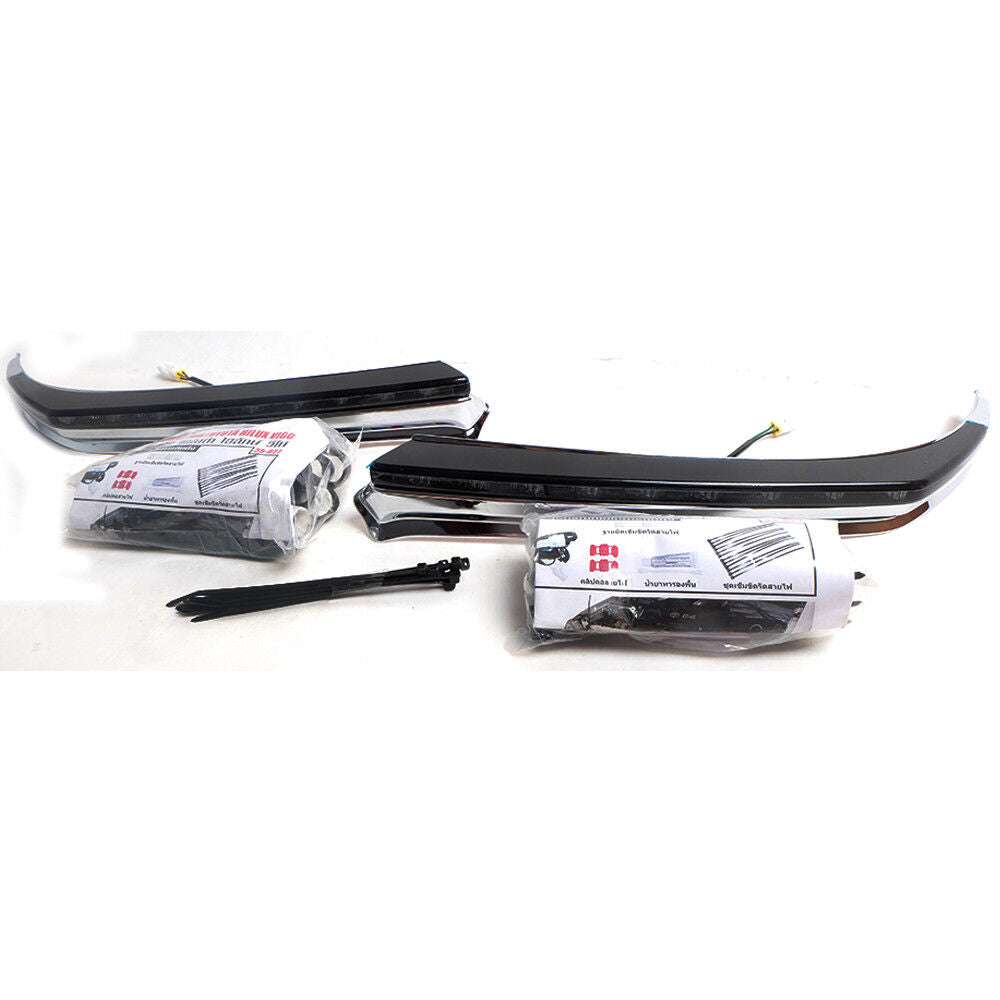 Fit 12-14 Toyota Hilux Vigo Champ MK7 Under Headlight Daytime Turn Signal Pair