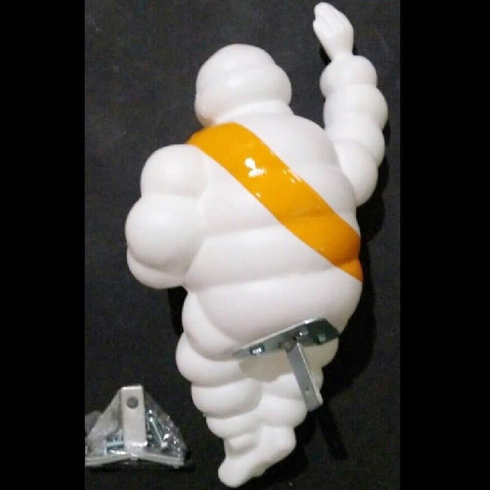 10X14" MICHELIN MAN DOLL BIBENDUM HOME GARAGE BUS BOAT CAR TRUCK WELCOME "HI"