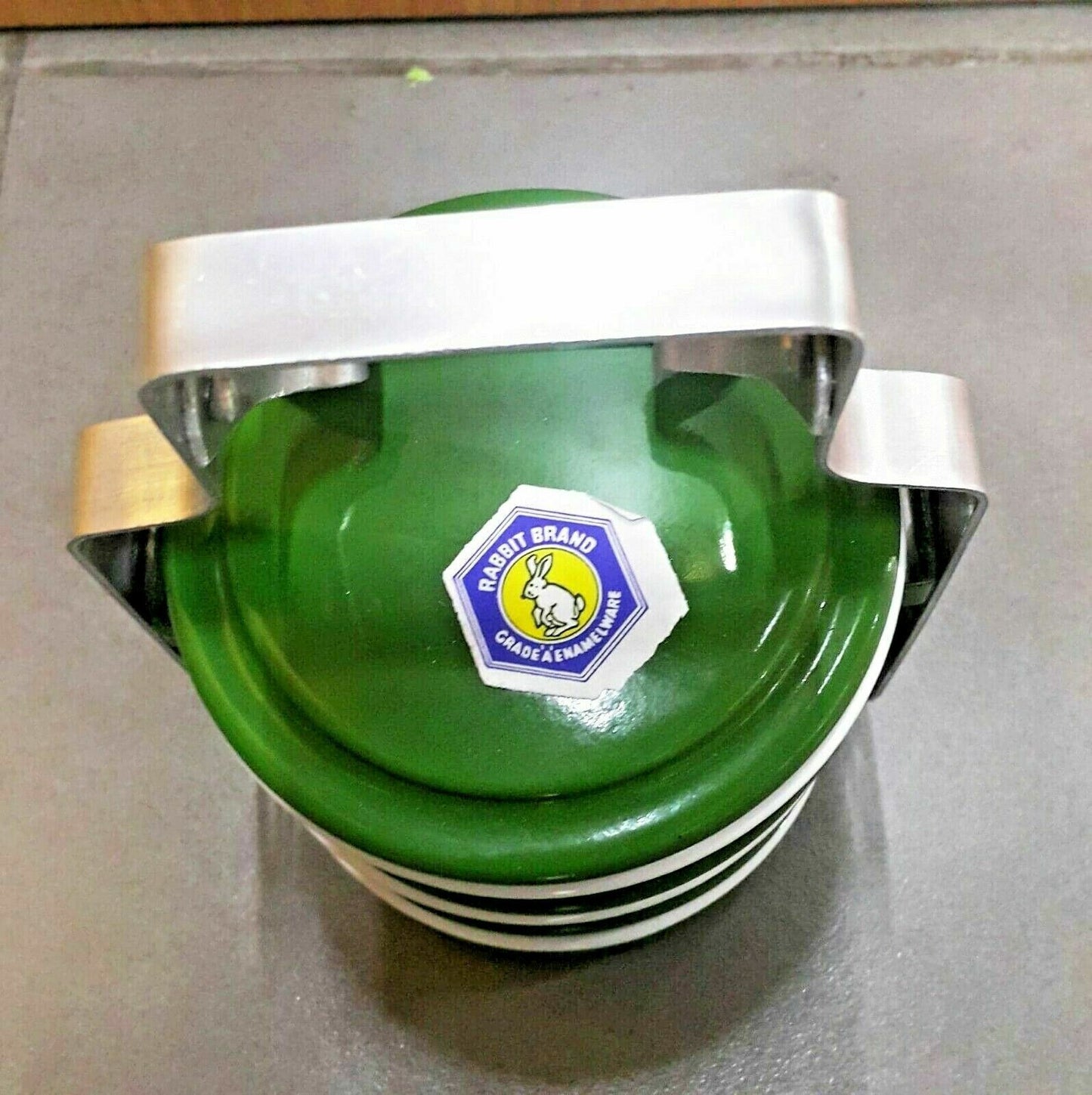 Thai Enamel Tiffin Lunch Box Food Carrier Container Pinto Bento Enamelware