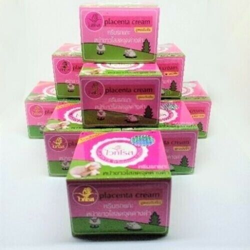 10X White Rose Placenta Cream White face reduce dark spots Dull skin problem