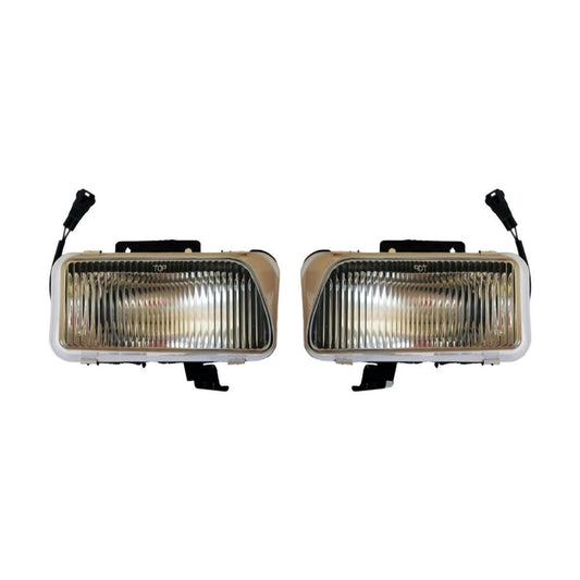 Set Fog Lamp Spot Light W N Series Pair Kits Fits Isuzu NPR NLR Truck 2005-2009