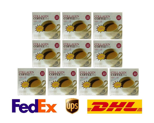 10x P5 Collagen Coffee 0% sugar creamer soybeans Slimming Burn delicious fresh