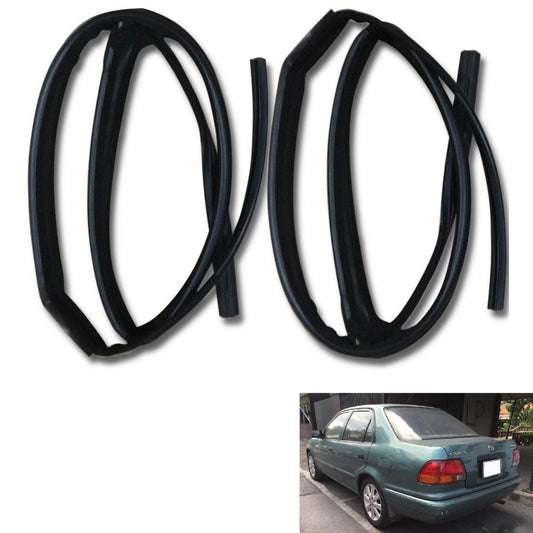 Window Glass Run Channel Rear LH RH For Toyota Corolla AE110 AE111 Sedan
