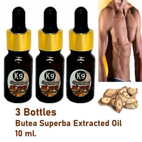 3x Men Intense Extracted Oil Enhance Sexual Enlarged Penis Size 10 ml.
