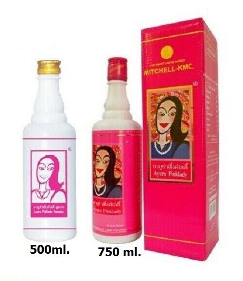 Herbal Drink Pink Lady Women Herbs Nourish Female Health Body Skin 500 ml.