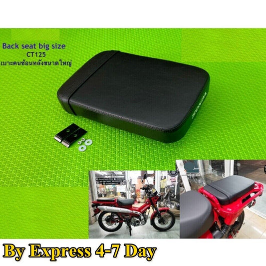 Back Seat Big Size Honda CT125 Large Passenger Seat Pad Sheet Black Wide Type
