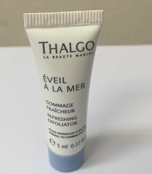 Thalgo Refreshing Exfoliator 4pcs x 5ml = 20ml Sample #ibea