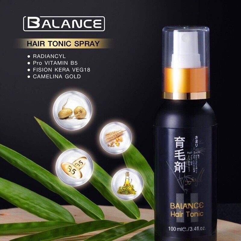 BALANCE H HAIR TONIC SERUM Regrowth Create New Hair Black Thicker 100ml