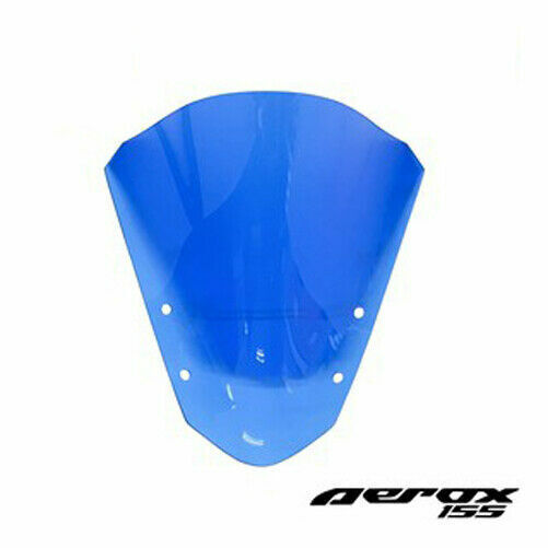 For Yamaha Aerox 155 Motorcycle Windshield Windscreen Air Deflector BLUE Color