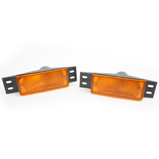 Bumper Lamp Indicator Light Amber Fit BMW Series 3 E30 316 318I M10 1982-1987