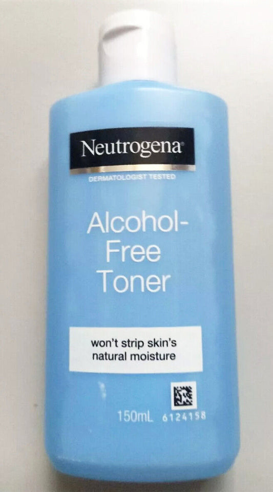 150ml.5.07ft.oz NEUTROGENA ALCOHOL-FREE TONER FACIAL CLEANER NATURAL MOISTURIZER