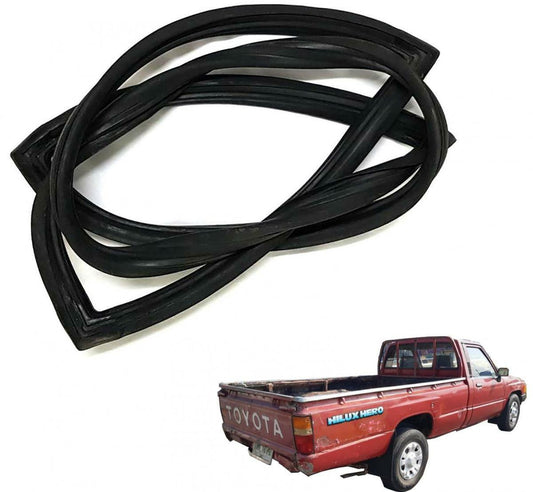 Rear Windshield Weatherstrip Rubber Seal For Toyota Hilux LN50 LN55 Pickup 84-88