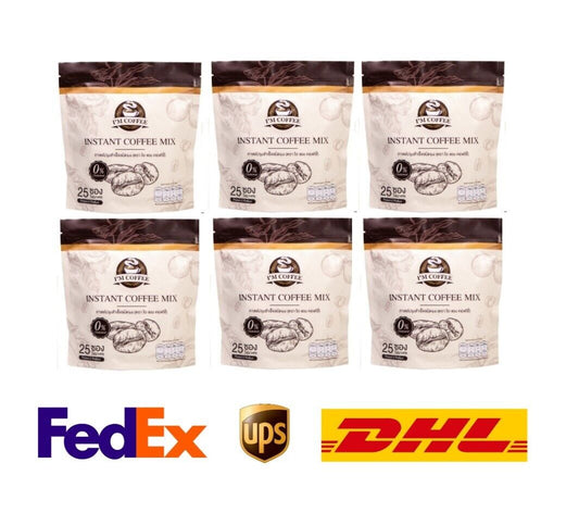 6x I'm Coffee Instant Powder Drink Halal 0% Sugar hunger management burning slim