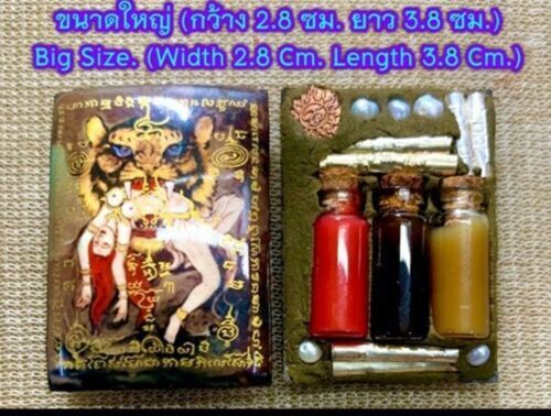 Amulet Big Locket Casanova Tiger Eat Till Full Thai Charm Money Love Playboy