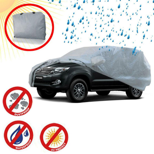 Waterproof Car Cover Sun Rain UV Protect Fit For Toyota Fortuner 2005-2014