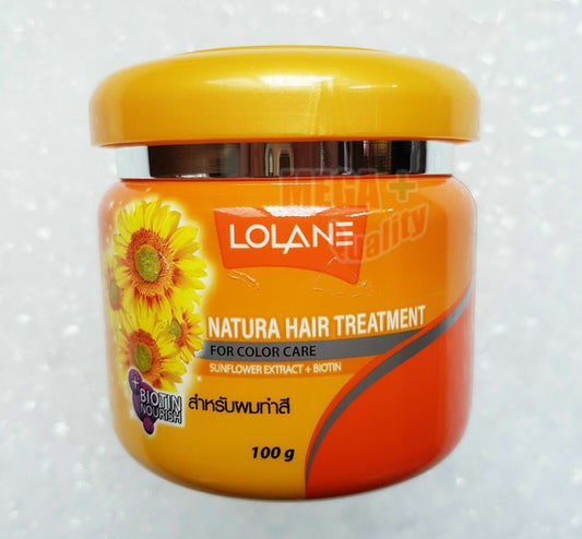 Lolane Natura Damage Hair Treatment Repair for Nourishing and Color Care 100 g.
