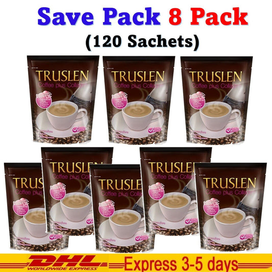 8x Slimming Coffee Mix Plus Collagen No Sugar Weight Loss Diet Slim Good Shape