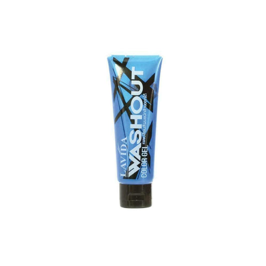 Lavida Washout Color Gel Blue 100 g washed off easily no dry and damaged.