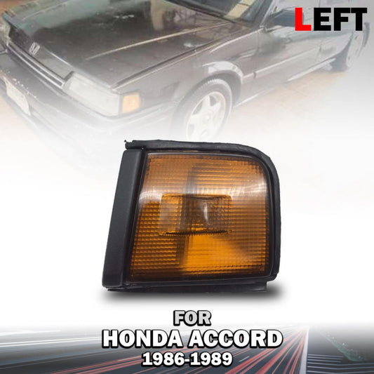 LH Left Corner Lamp Indicator Light For Honda Accord 1986-1989 Sedan
