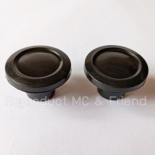 Set 2 pcs : Honda C92 C95 CA92 CA95 CB92 CA160 Front Fork Side Cap - Black